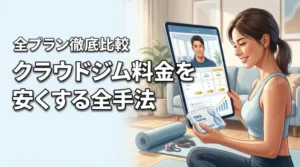 クラウドジムの料金・費用を損せず抑える！全プランの詳細と安く通う方法