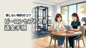 ビーコンセプトの退会で返金はいくら戻る？損をしない解約の手順や注意点を解説