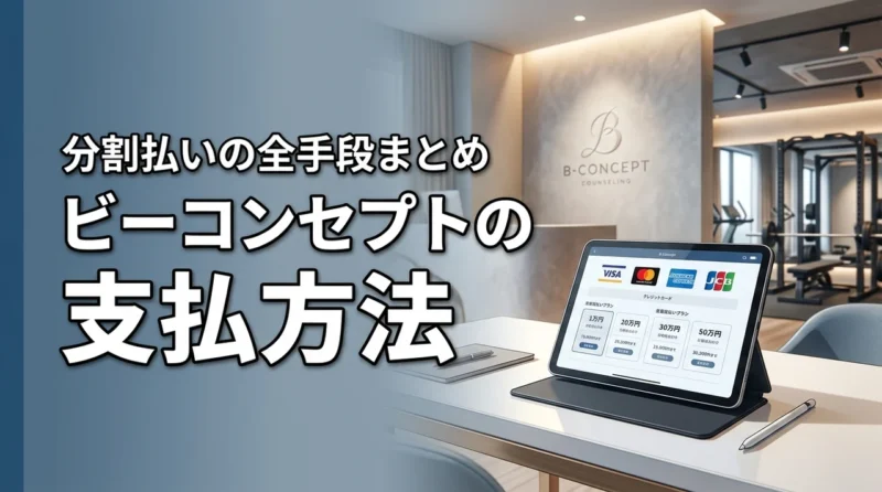 ビーコンセプトの支払い方法で分割はできる？金銭的な不安を解消する全手段まとめ